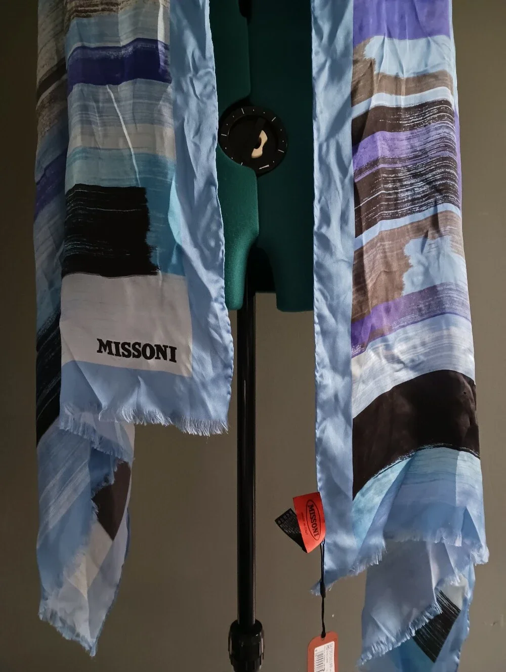 NWT Missoni Silk Scarf